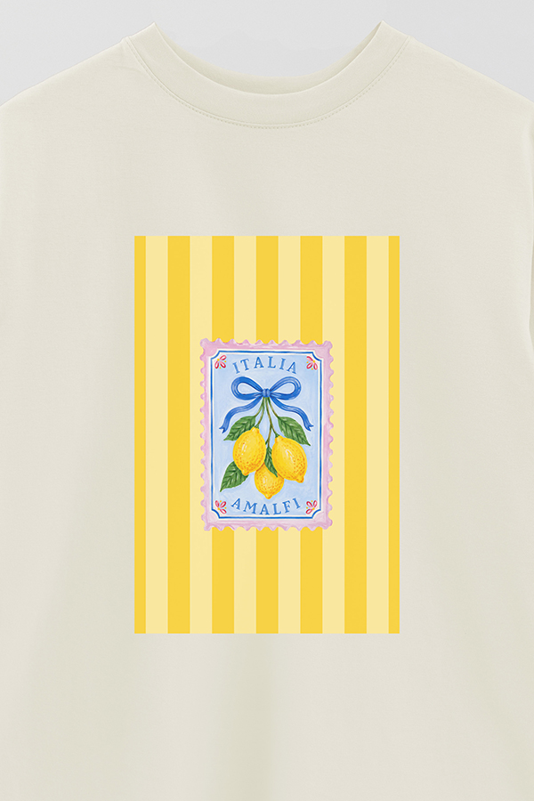 REMERA OVER ESTAMPADA ST AMALFI 2