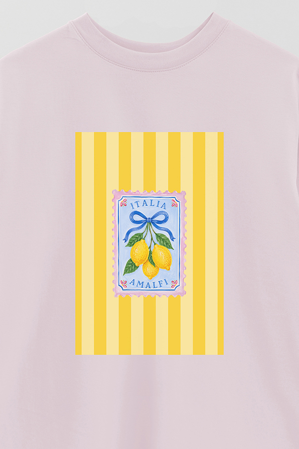 REMERA OVER ESTAMPADA ST AMALFI 2