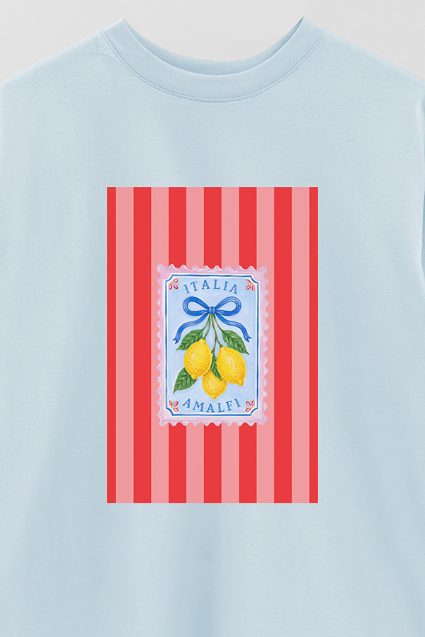 REMERA OVER ESTAMPADA ST AMALFI 1