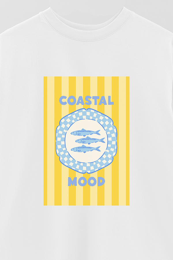 REMERA OVER ESTAMPADA ST COASTAL MOOD 3