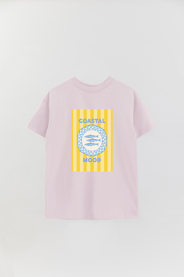 REMERA OVER ESTAMPADA ST COASTAL MOOD 3