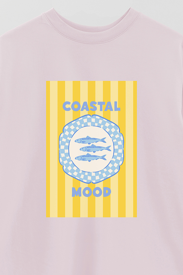 REMERA OVER ESTAMPADA ST COASTAL MOOD 3
