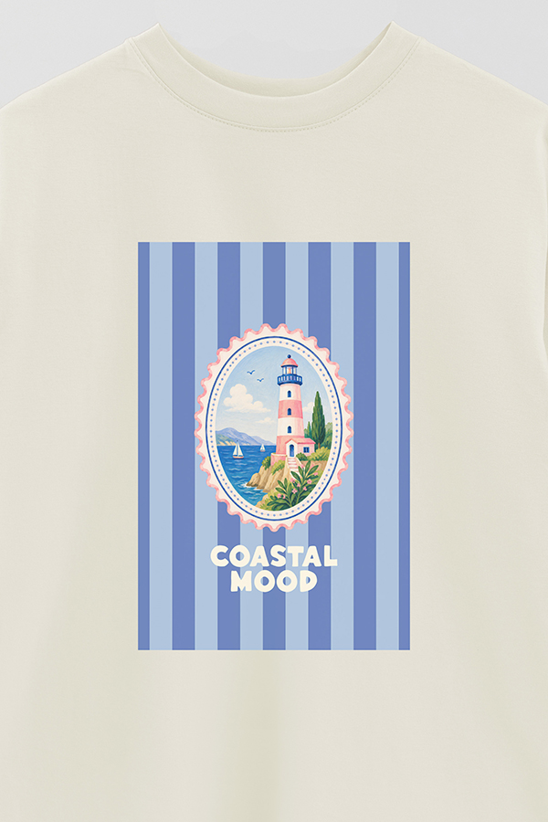 REMERA OVER ESTAMPADA ST COASTAL MOOD 2