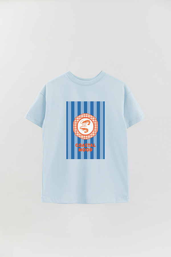 REMERA OVER ESTAMPADA ST COASTAL MOOD 1