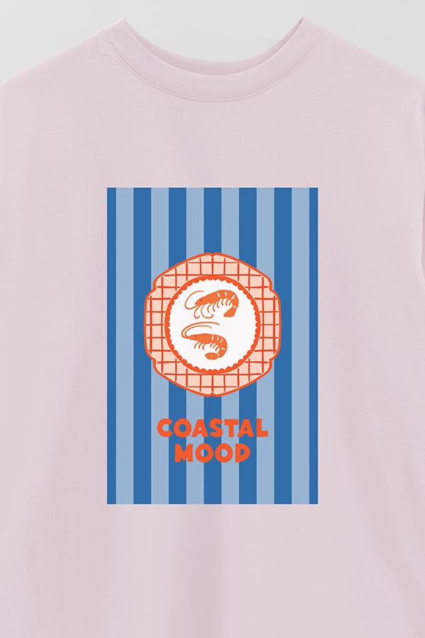 REMERA OVER ESTAMPADA ST COASTAL MOOD 1