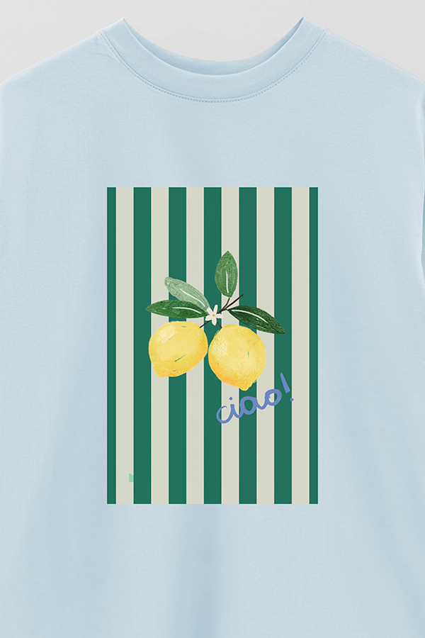 REMERA OVER ESTAMPADA ST CIAO
