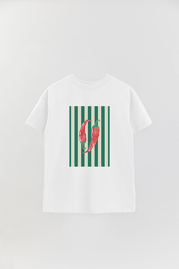 REMERA OVER ESTAMPADA ST CHILI