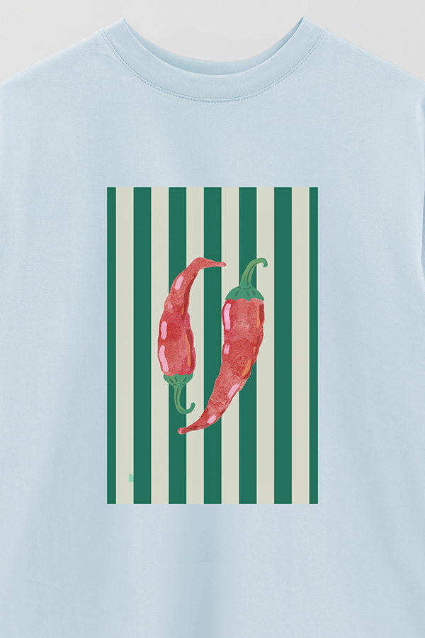 REMERA OVER ESTAMPADA ST CHILI