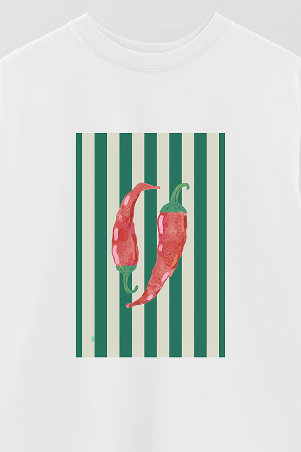 REMERA OVER ESTAMPADA ST CHILI