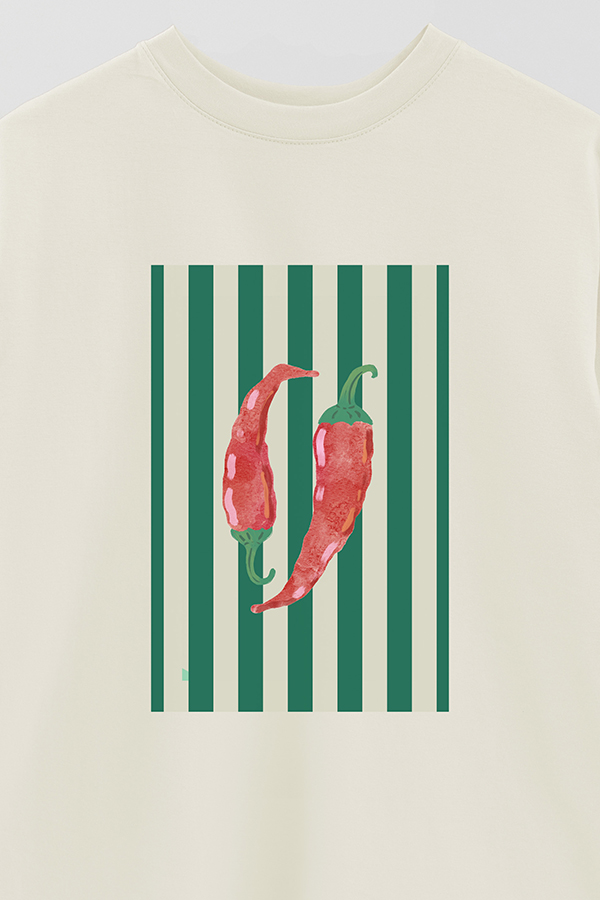 REMERA OVER ESTAMPADA ST CHILI