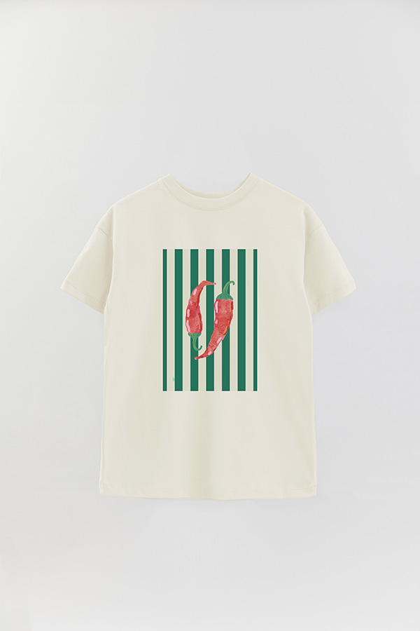 REMERA OVER ESTAMPADA ST CHILI