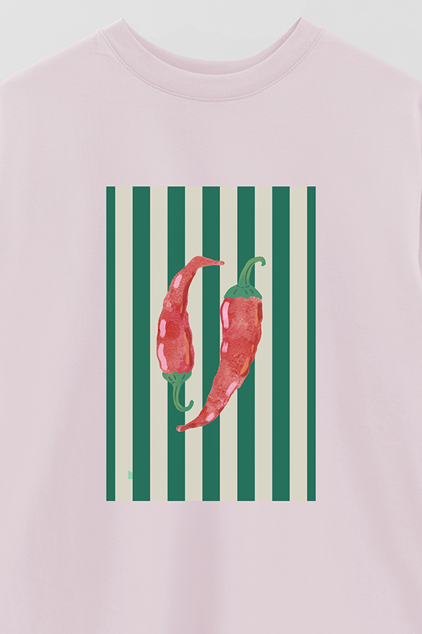 REMERA OVER ESTAMPADA ST CHILI