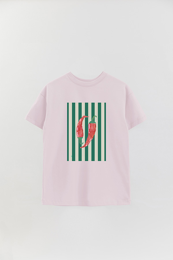 REMERA OVER ESTAMPADA ST CHILI
