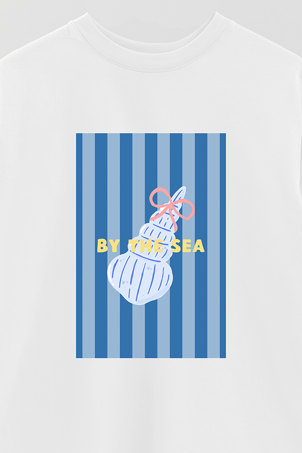 REMERA OVER ESTAMPADA ST BY THE SEA