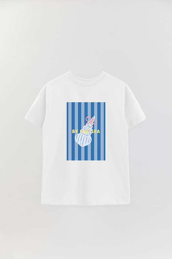 REMERA OVER ESTAMPADA ST BY THE SEA