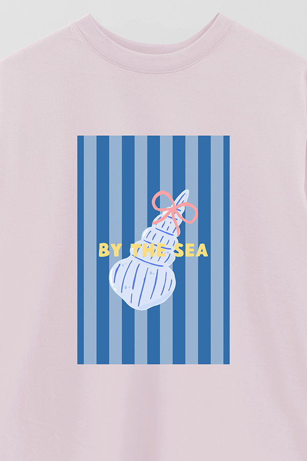 REMERA OVER ESTAMPADA ST BY THE SEA