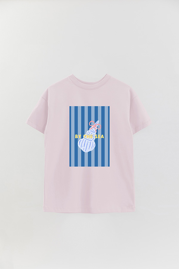 REMERA OVER ESTAMPADA ST BY THE SEA