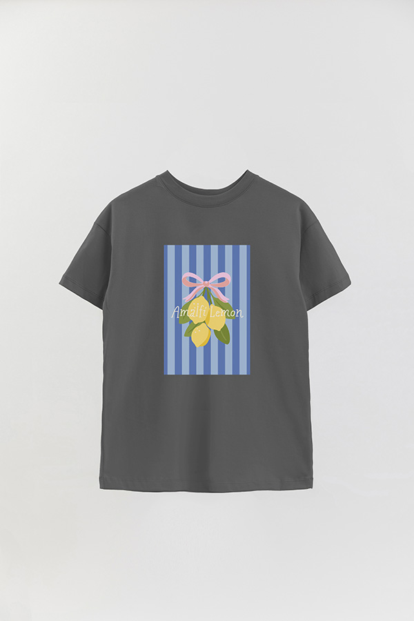 REMERA OVER ESTAMPADA ST AMALFI LEMON