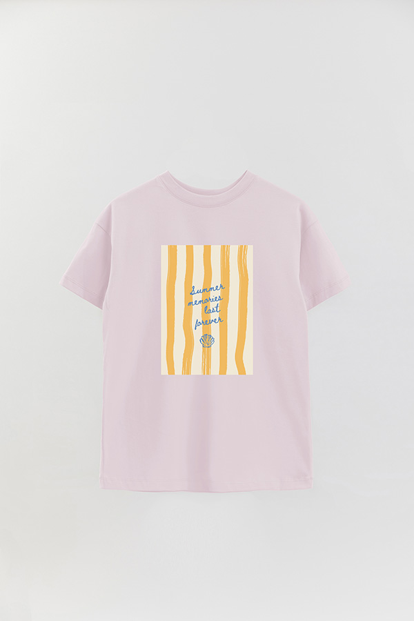 REMERA OVER ESTAMPADA STP SUMMER MEMORIES