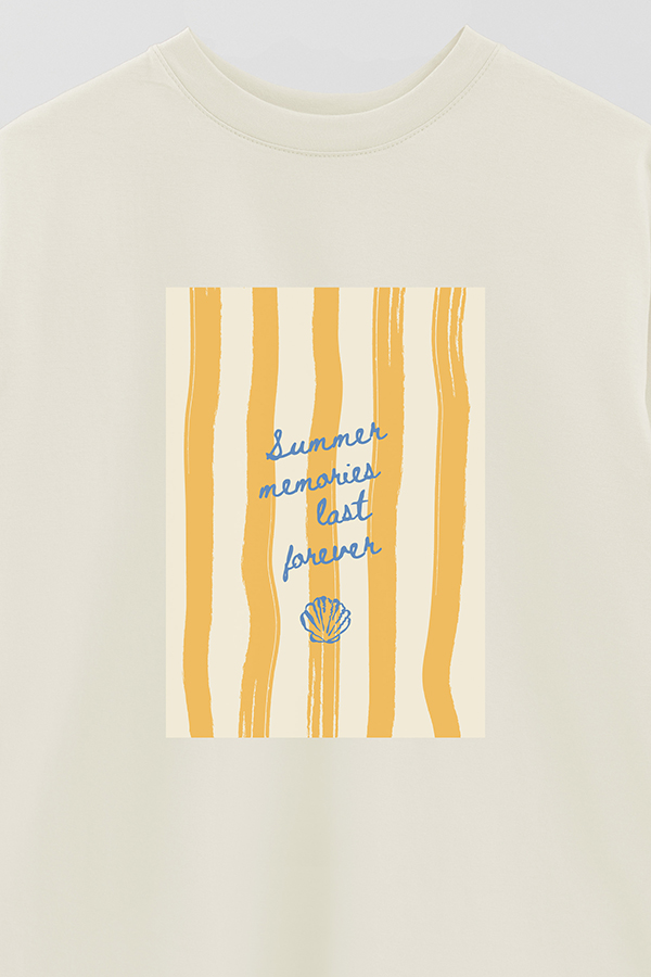 REMERA OVER ESTAMPADA STP SUMMER MEMORIES