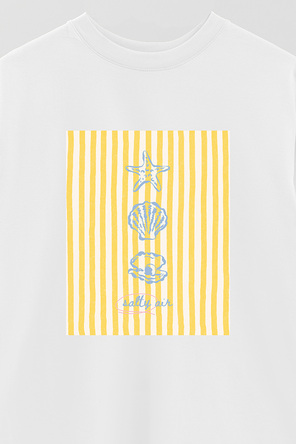 REMERA OVER ESTAMPADA STP SALTY AIR