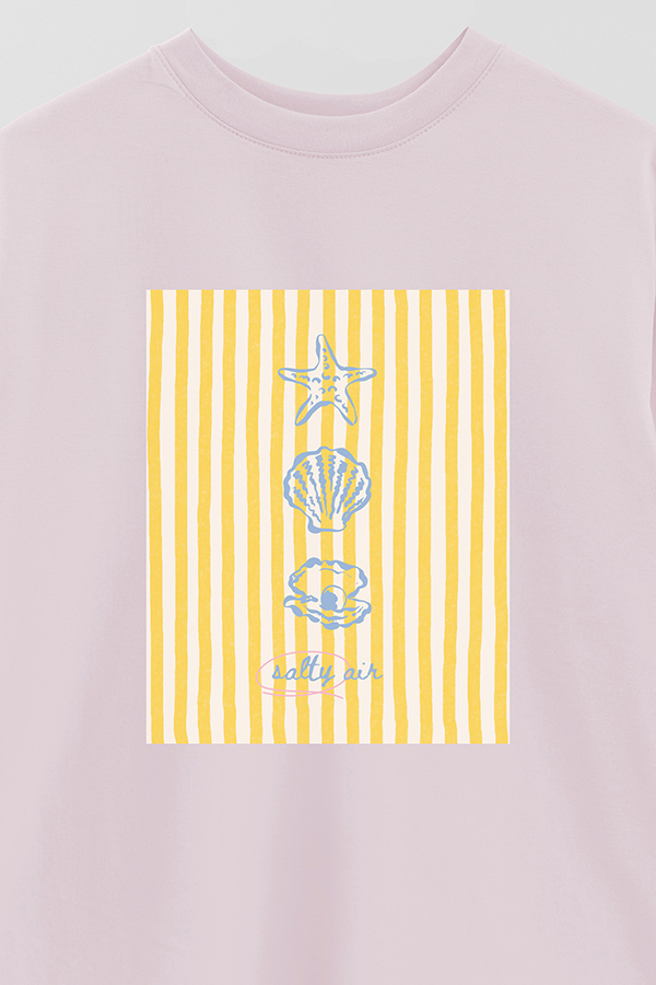 REMERA OVER ESTAMPADA STP SALTY AIR