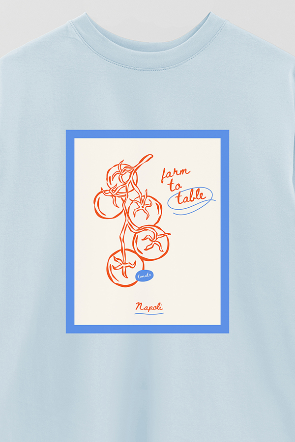 REMERA OVER ESTAMPADA STP FARM TO TABLE