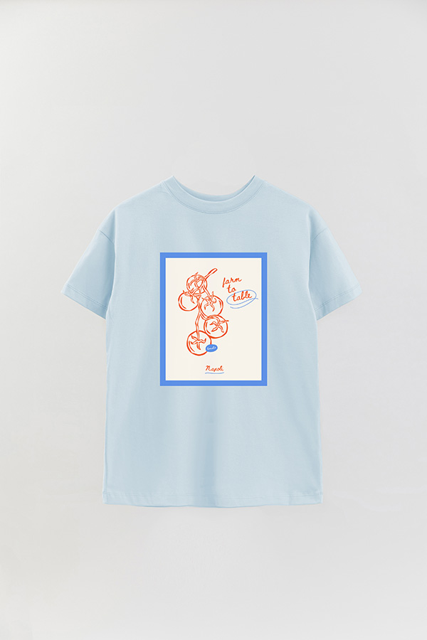 REMERA OVER ESTAMPADA STP FARM TO TABLE