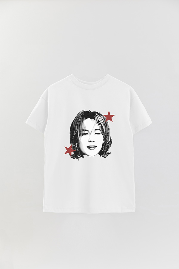 REMERA OVER ESTAMPADA BTS STAR JIMIN