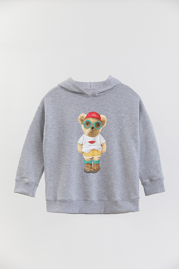 HOODIE RUSTICO KID TEDDY WATERMELON