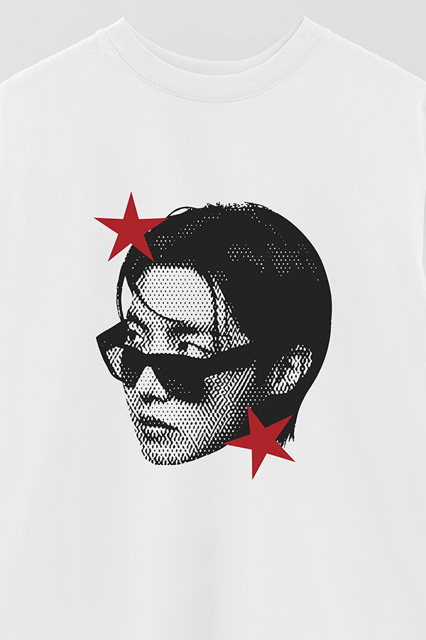 REMERA OVER ESTAMPADA BTS STAR HT JHOPE