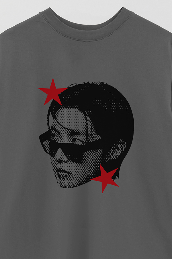 REMERA OVER ESTAMPADA BTS STAR HT JHOPE