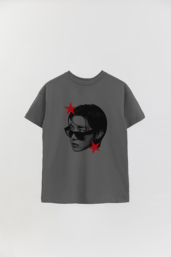 REMERA OVER ESTAMPADA BTS STAR HT JHOPE