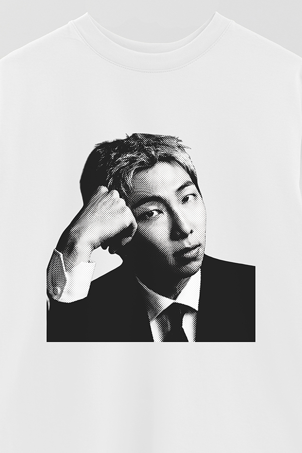 REMERA OVER ESTAMPADA BTS FR RM