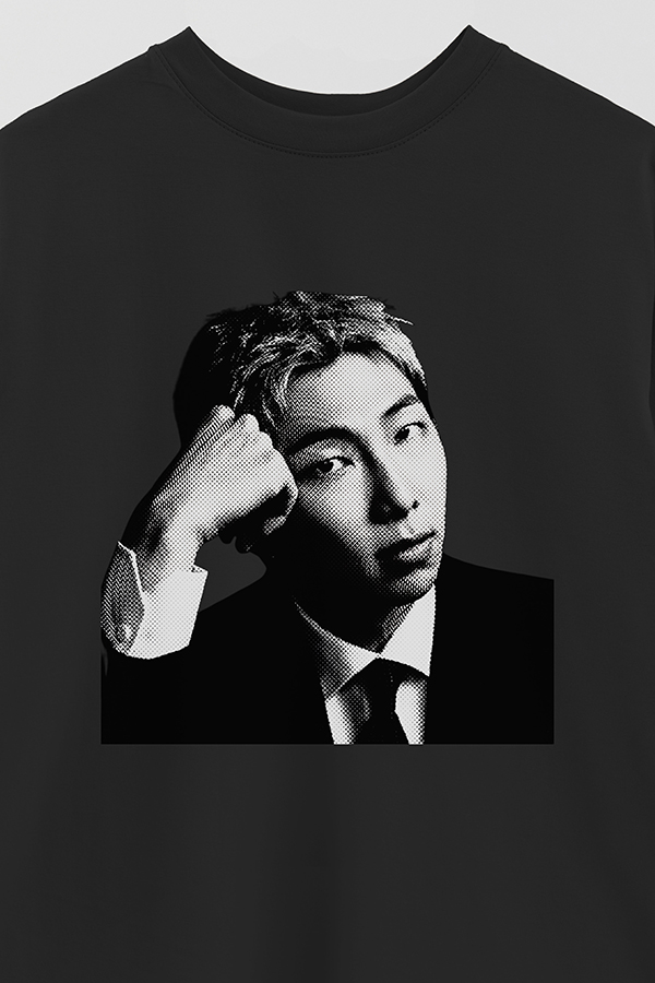 REMERA OVER ESTAMPADA BTS FR RM