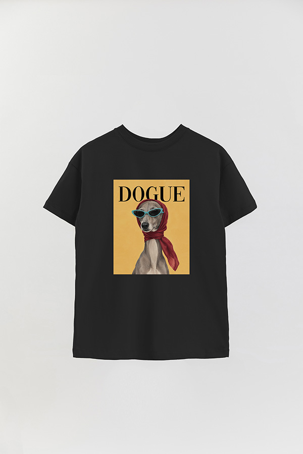REMERA OVER ESTAMPADA DOGUE ITALIAN GREYHOUND BOUTIQUE STAR