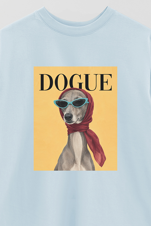 REMERA OVER ESTAMPADA DOGUE ITALIAN GREYHOUND BOUTIQUE STAR