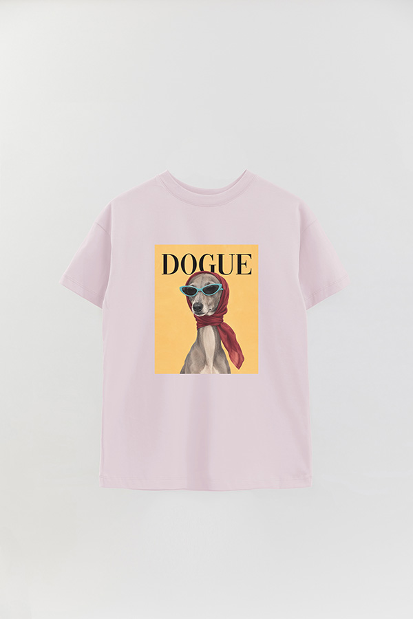 REMERA OVER ESTAMPADA DOGUE ITALIAN GREYHOUND BOUTIQUE STAR