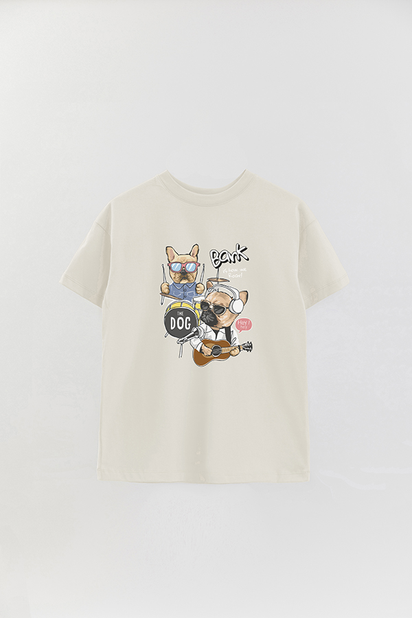 REMERA OVER ESTAMPADA DOG THE DOG