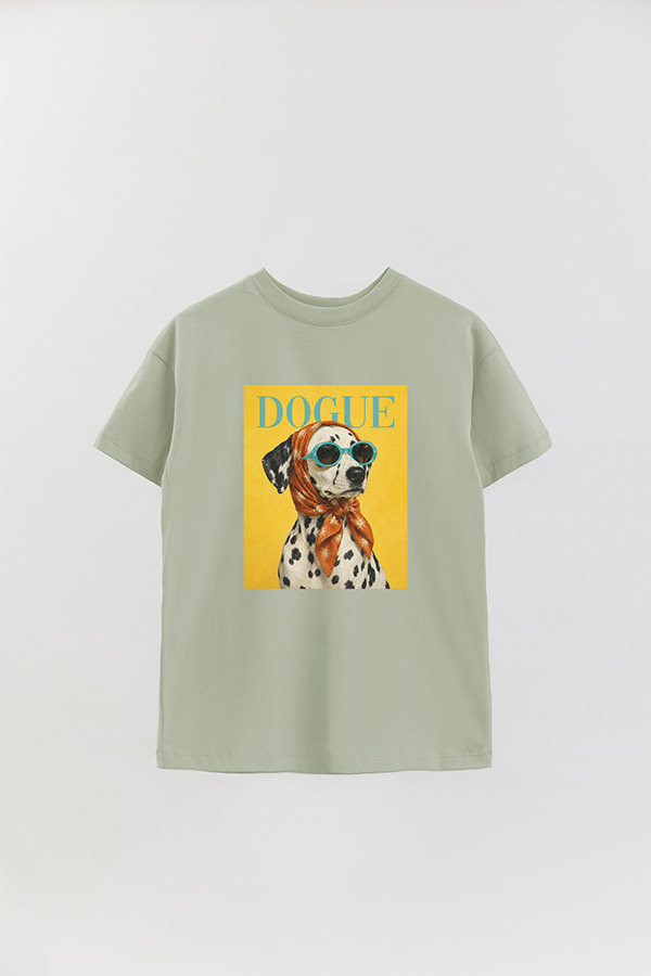 REMERA OVER ESTAMPADA DOGUE DALMATIAN RIVIERA STAR