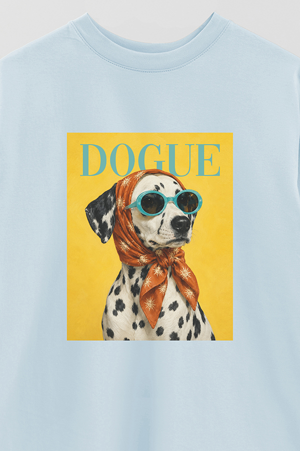 REMERA OVER ESTAMPADA DOGUE DALMATIAN RIVIERA STAR