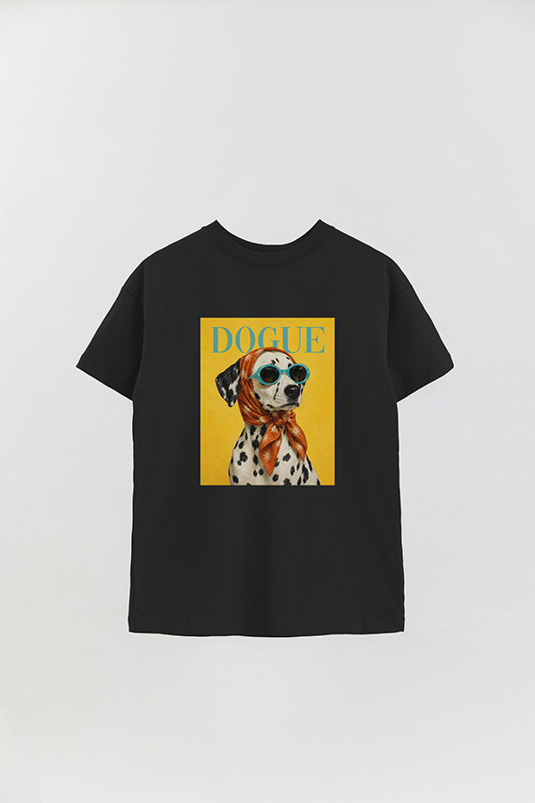 REMERA OVER ESTAMPADA DOGUE DALMATIAN RIVIERA STAR