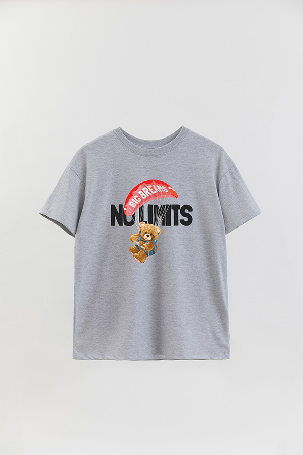 REMERA OVER ESTAMPADA UNISEX NO LIMITS