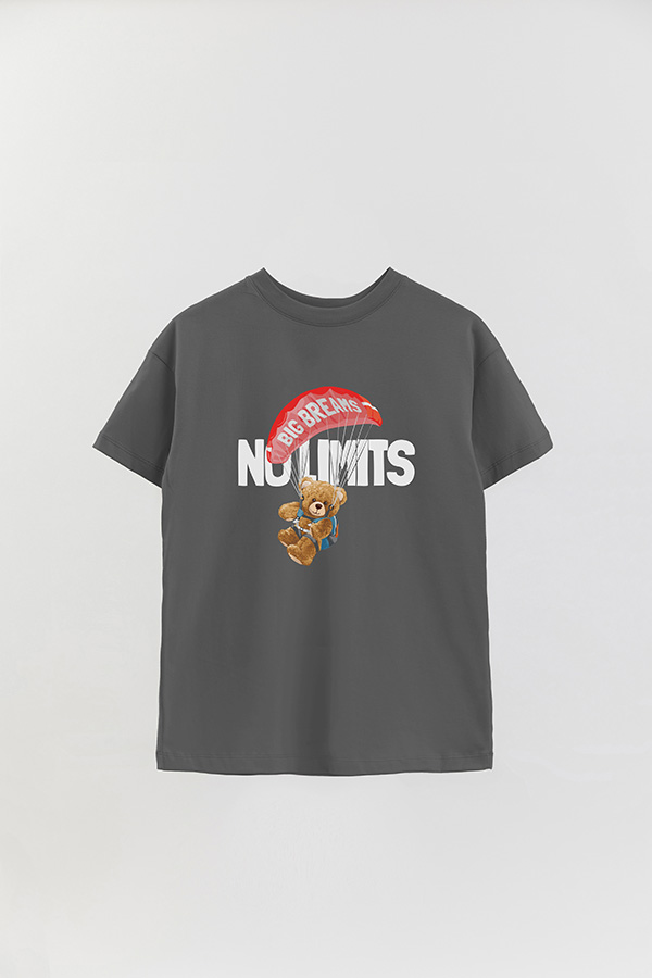 REMERA OVER ESTAMPADA UNISEX NO LIMITS