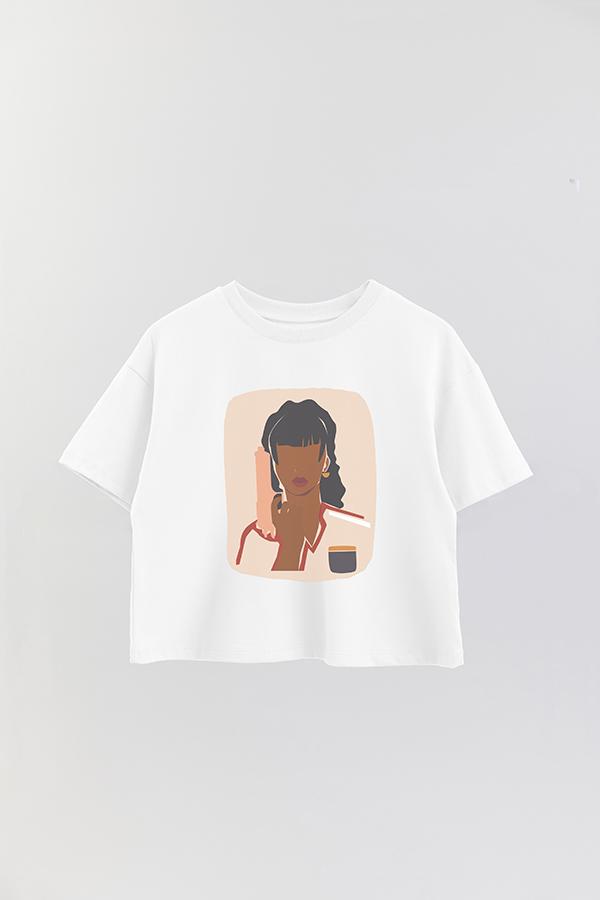 REMERA CROP ESTAMPADA ART 61