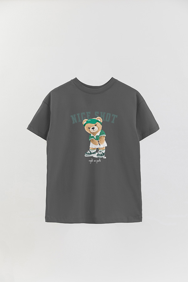 REMERA OVER ESTAMPADA UNISEX NICE SHOT