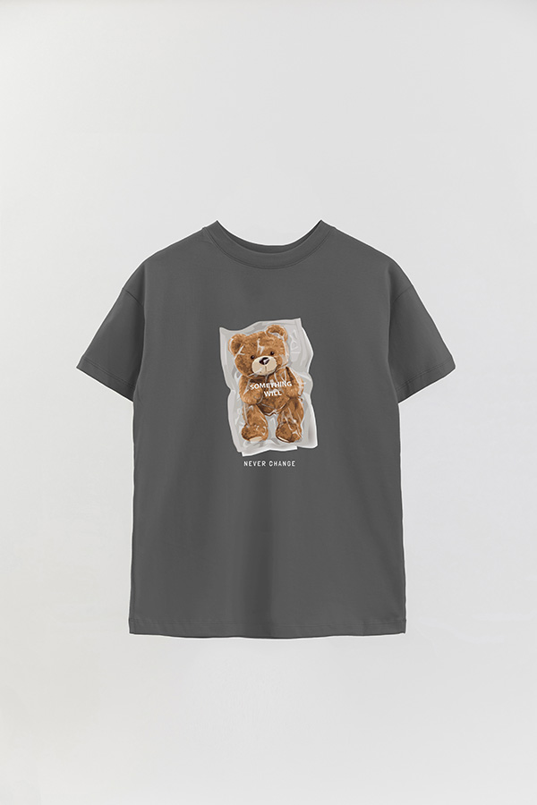 REMERA OVER ESTAMPADA UNISEX NEVER CHANGE
