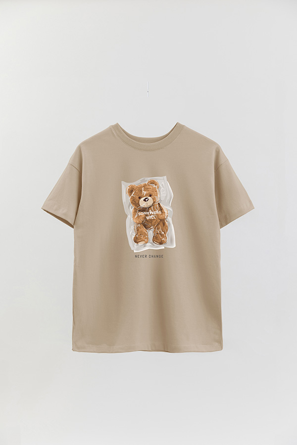 REMERA OVER ESTAMPADA UNISEX NEVER CHANGE