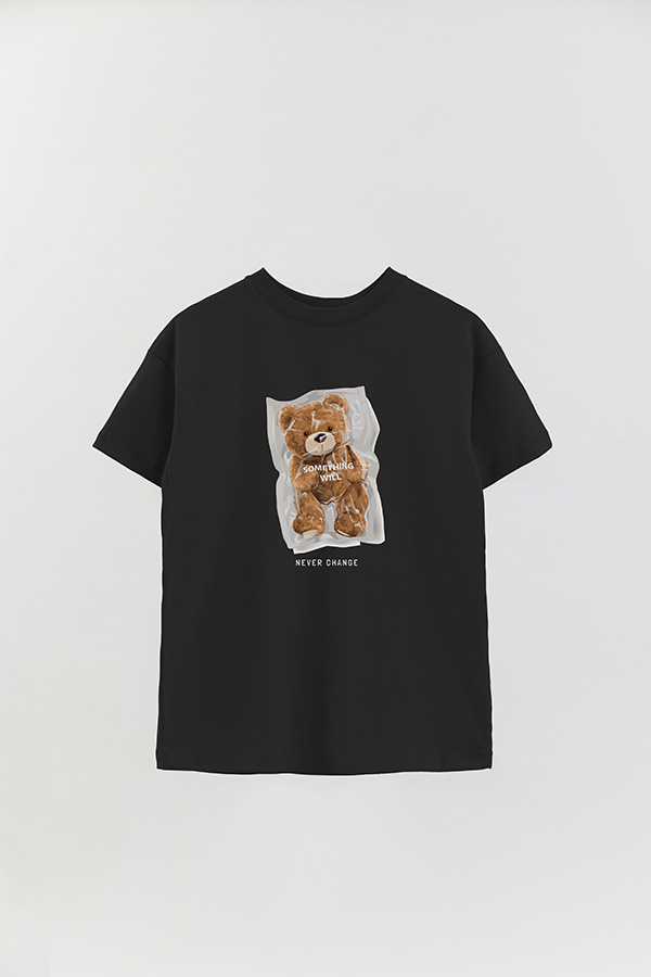 REMERA OVER ESTAMPADA UNISEX NEVER CHANGE