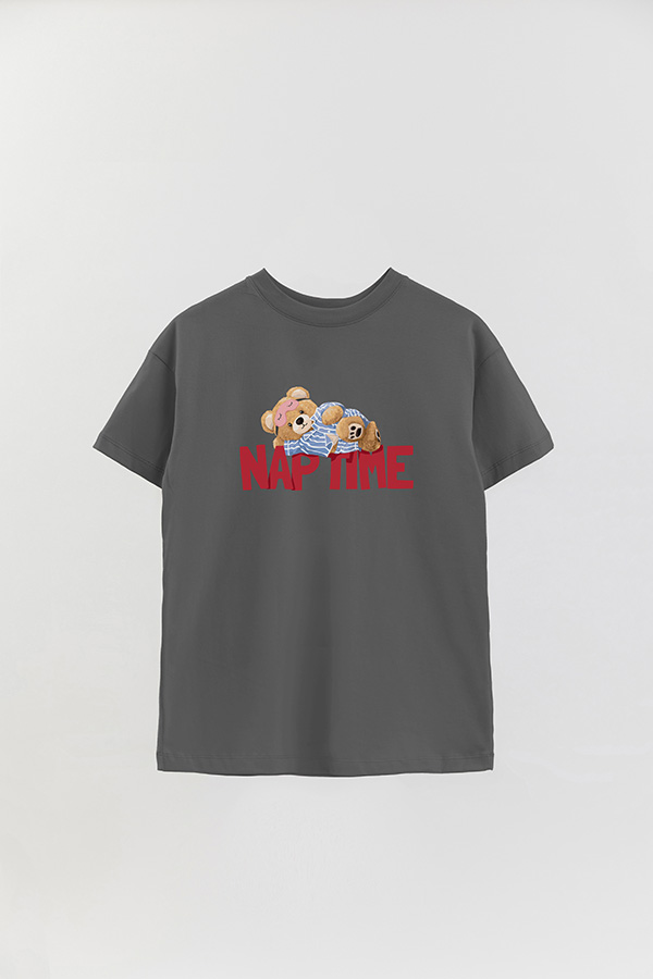 REMERA OVER ESTAMPADA UNISEX NAP TIME